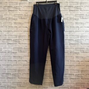 NWT! Women’s Old Navy Maternity navy blue belly cover dress pants XL